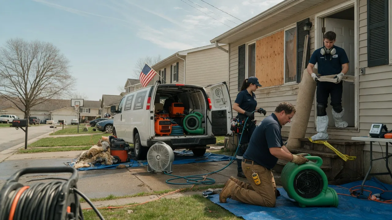 Water Damage Restoration in Warfield, VA near me